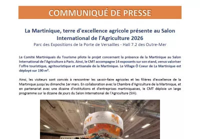 salon agriculture 2026 Martinique